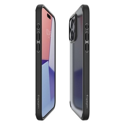 Чохол Spigen для iPhone 15 Pro Max, Ultra Hybrid, Frost Black (ACS06568)