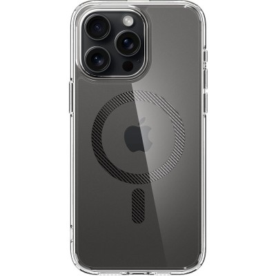 Чохол Spigen для iPhone 15 Pro, Ultra Hybrid MagFit, Carbon Fiber (ACS06717)