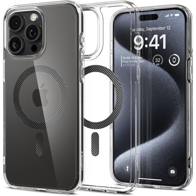 Чохол Spigen для iPhone 15 Pro, Ultra Hybrid MagFit, Carbon Fiber (ACS06717)