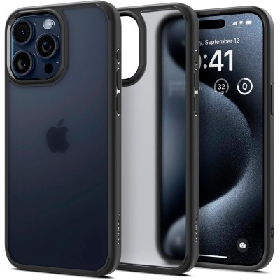 Чохол Spigen для iPhone 15 Pro, Ultra Hybrid, Frost Black (ACS06709)