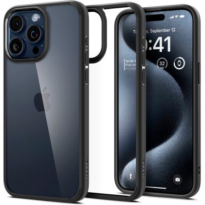 Чохол Spigen для iPhone 15 Pro, Ultra Hybrid, Matte Black (ACS06713)