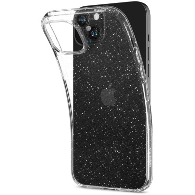 Чохол Spigen для iPhone 15, Liquid Crystal Glitter, Crystal Quartz (ACS06788)