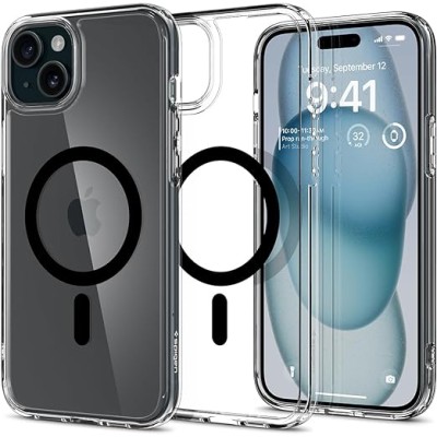 Чохол Spigen для iPhone 15, Ultra Hybrid MagFit, Black (ACS06803)