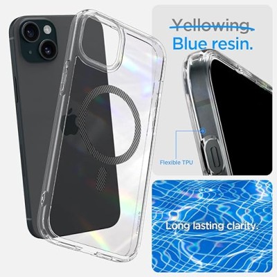 Чохол Spigen для iPhone 15, Ultra Hybrid MagFit, Black (ACS06803)