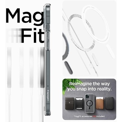 Чохол Spigen для iPhone 15, Ultra Hybrid MagFit, Black (ACS06803)