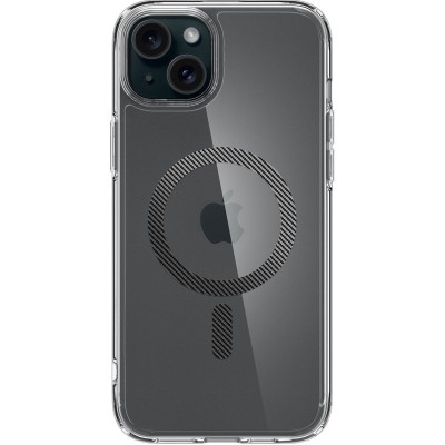 Чохол Spigen для iPhone 15, Ultra Hybrid MagFit, Carbon Fiber (ACS06805)