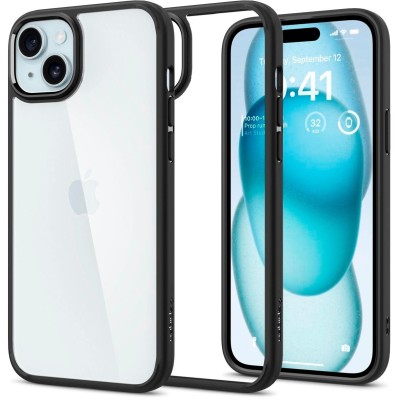 Чохол Spigen для iPhone 15, Ultra Hybrid, Matte Black (ACS06799)