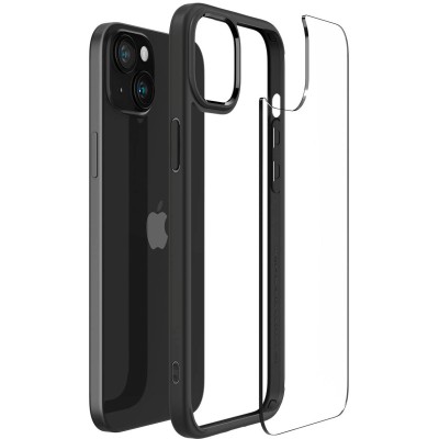Чохол Spigen для iPhone 15, Ultra Hybrid, Matte Black (ACS06799)