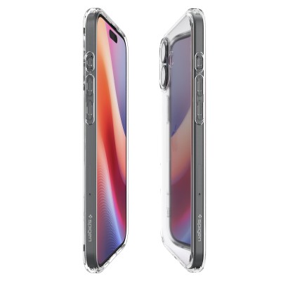 Чохол Spigen для iPhone 16 Plus, Ultra Hybrid, Crystal Clear (ACS08069)