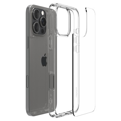 Чохол Spigen для iPhone 16 Pro Max, Ultra Hybrid, Crystal Clear (ACS07992)