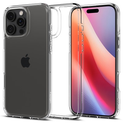 Чохол Spigen для iPhone 16 Pro, Ultra Hybrid, Crystal Clear (ACS08121)