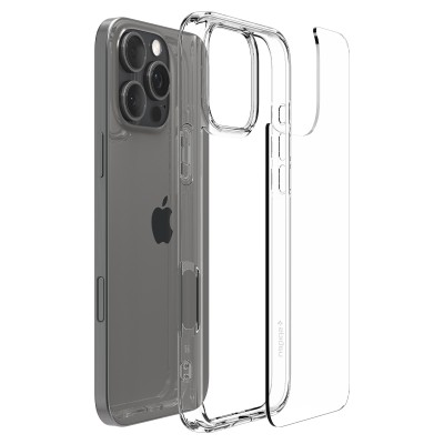 Чохол Spigen для iPhone 16 Pro, Ultra Hybrid, Crystal Clear (ACS08121)