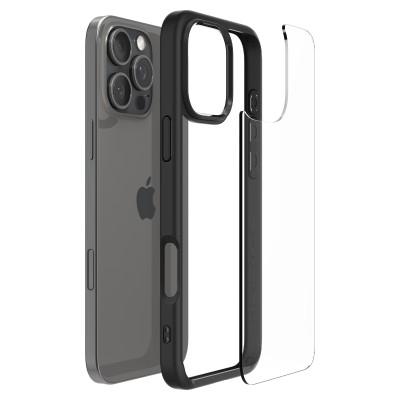 Чохол Spigen для iPhone 16 Pro, Ultra Hybrid, Matte Black (ACS08125)