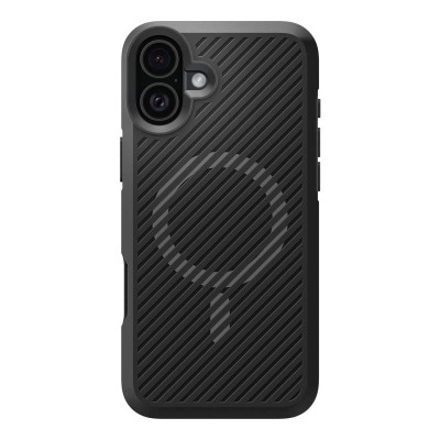 Чохол Spigen для iPhone 16, Core Armor MagFit, Matte Black (ACS08221)