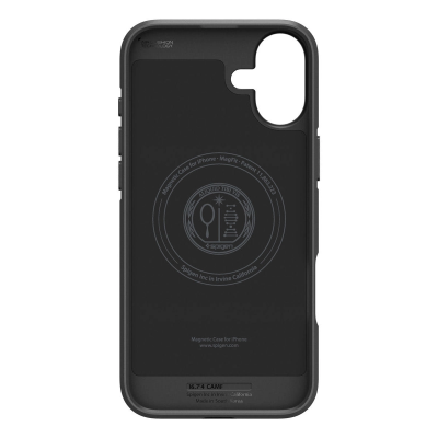 Чохол Spigen для iPhone 16, Core Armor MagFit, Matte Black (ACS08221)