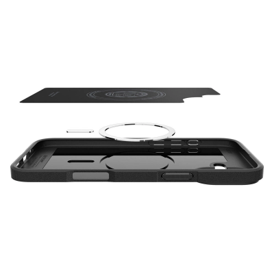 Чохол Spigen для iPhone 16, Core Armor MagFit, Matte Black (ACS08221)