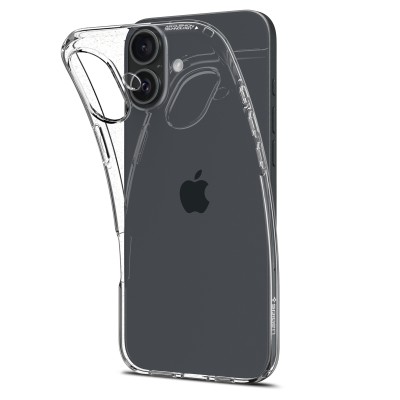 Чохол Spigen для iPhone 16, Liquid Crystal, Crystal Clear (ACS08190)