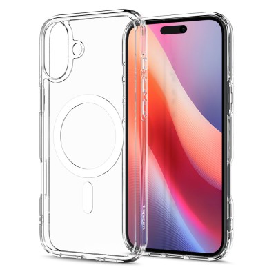 Чохол Spigen для iPhone 16, Ultra Hybrid MagFit, White (ACS08205)