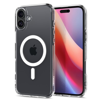 Чохол Spigen для iPhone 16, Ultra Hybrid MagFit, White (ACS08205)