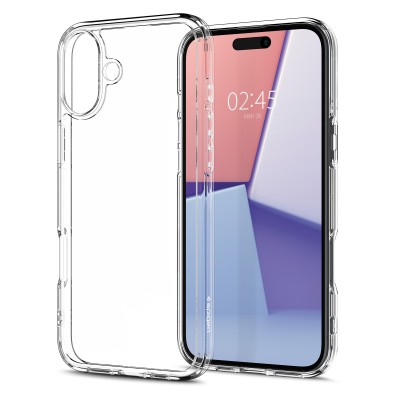 Чохол Spigen для iPhone 16, Ultra Hybrid, Crystal Clear (ACS08197)