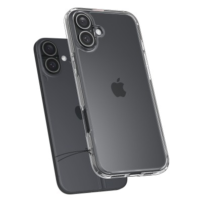 Чохол Spigen для iPhone 16, Ultra Hybrid, Crystal Clear (ACS08197)