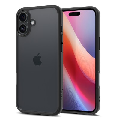 Чохол Spigen для iPhone 16, Ultra Hybrid, Matte Black (ACS08201)