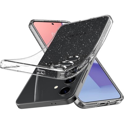 Чохол Spigen для Samsung Galaxy S24, Liquid Crystal Glitter, Crystal Quartz (ACS07345) Чохол Spigen для Samsung Galaxy S24, Liquid Crystal Glitter, Crystal Quartz (ACS07345)