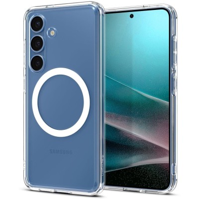 Чохол Spigen для Samsung Galaxy S25+, Ultra Hybrid MagFit, Clear White (ACS08981)