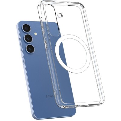 Чохол Spigen для Samsung Galaxy S25+, Ultra Hybrid MagFit, Clear White (ACS08981)