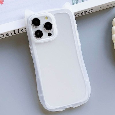 Чохол TPU Cat для Apple iPhone 12 Pro Max (6.7") Transparent