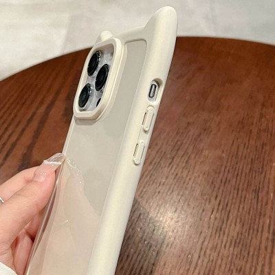 Чохол TPU Cat для Apple iPhone 15 Pro (6.1") Antique White Чохол TPU Cat для Apple iPhone 15 Pro (6.1") Antique White