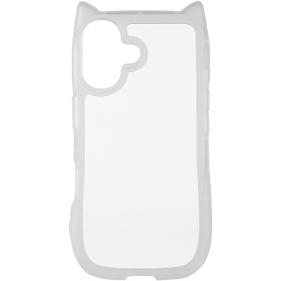 Чохол TPU Cat для Apple iPhone 16 (6.1") Transparent Чохол TPU Cat для Apple iPhone 16 (6.1") Transparent