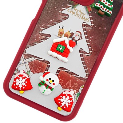 Чохол TPU Christmas Toys для Xiaomi Redmi 13C / Poco C65 Red