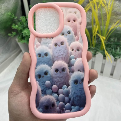 Чохол TPU Cloudy Pictures для Apple iPhone 12 Pro / 12 (6.1") Owls Чохол TPU Cloudy Pictures для Apple iPhone 12 Pro / 12 (6.1") Owls