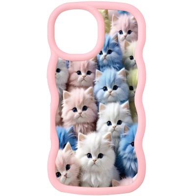 Чохол TPU Cloudy Pictures для Apple iPhone 16 Pro (6.3") Kittens