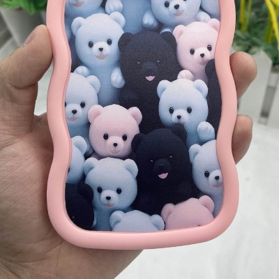 Чохол TPU Cloudy Pictures для Apple iPhone 16 Pro Max (6.9") Bears