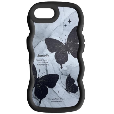Чохол TPU Cloudy Pictures для Apple iPhone 7 / 8 / SE (2020) / SE (2022) (4.7") Butterflies