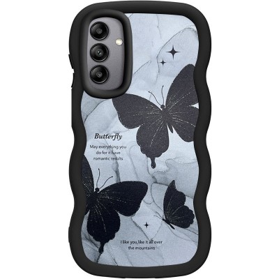 Чохол TPU Cloudy Pictures для Samsung Galaxy A05s Butterflies