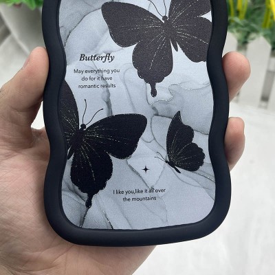 Чохол TPU Cloudy Pictures для Samsung Galaxy A05s Butterflies