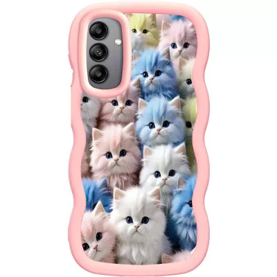 Чохол TPU Cloudy Pictures для Samsung Galaxy A05s Kittens