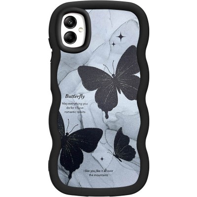 Чохол TPU Cloudy Pictures для Samsung Galaxy A06 Butterflies