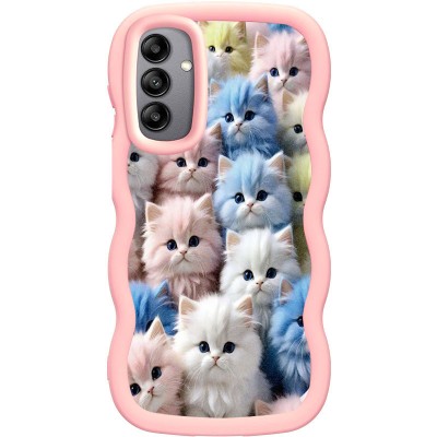 Чохол TPU Cloudy Pictures для Samsung Galaxy A16 4G/5G Kittens