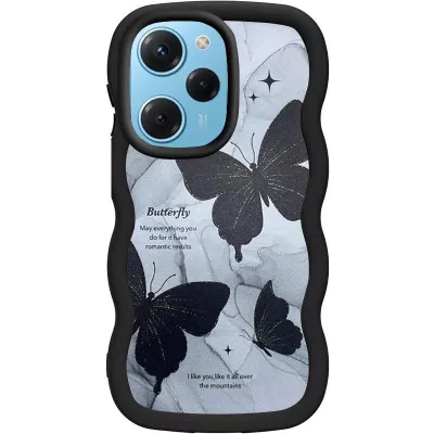 Чохол TPU Cloudy Pictures для Xiaomi Poco X5 Pro 5G / Note 12 Pro 5G Butterflies