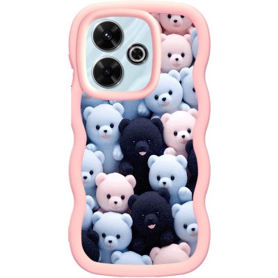 Чохол TPU Cloudy Pictures для Xiaomi Redmi 13 4G/5G / Poco M6 4G Bears