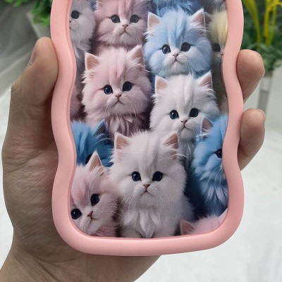 Чохол TPU Cloudy Pictures для Xiaomi Redmi 13C / Poco C65 Kittens