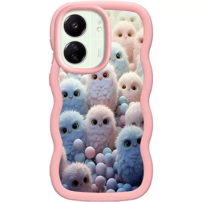 Чохол TPU Cloudy Pictures для Xiaomi Redmi 13C / Poco C65 Owls