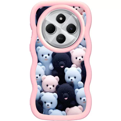 Чохол TPU Cloudy Pictures для Xiaomi Redmi 14C / A4 5G / Poco C75 4G/5G Bears