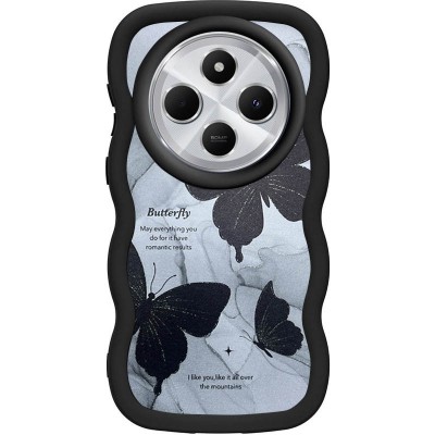 Чохол TPU Cloudy Pictures для Xiaomi Redmi 14C / A4 5G / Poco C75 4G/5G Butterflies