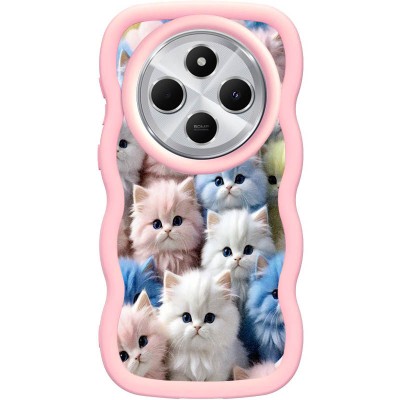 Чохол TPU Cloudy Pictures для Xiaomi Redmi 14C / A4 5G / Poco C75 4G/5G Kittens