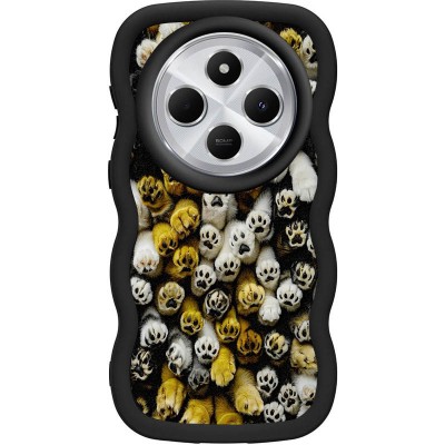 Чохол TPU Cloudy Pictures для Xiaomi Redmi 14C / A4 5G / Poco C75 4G/5G Paws